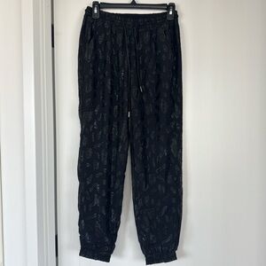 Zara Black Shimmery Women's Joggers